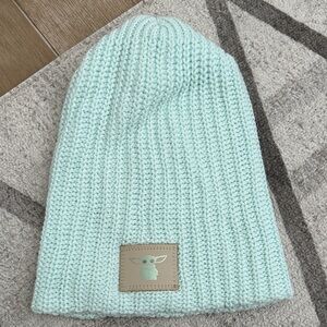 Love Your Melon Baby Yoda Knit Beanie Mint